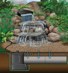 Small Pondless Waterfall Kit with 6' Stream and AquaSurgePRO 2000-4000 Pump