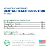 TropiClean Fresh Breath Whitening Dental Health Solution
