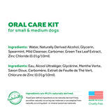 TropiClean Oral Care Kit for Small/Medium Dogs